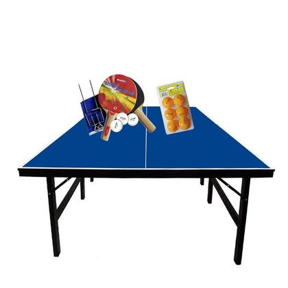 Imagem de MESA PING PONG MDP 15mm 1001 KLOPF + KIT Completo 5030 + Kit 5076