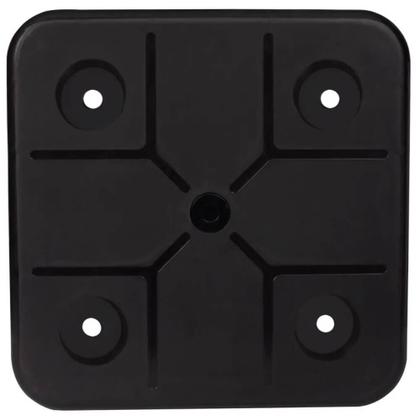 Imagem de Mesa Plástica de Apoio com Porta-Copos 43 x 51 cm Várias Cores MOR