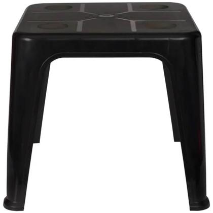 Imagem de Mesa Plástica de Apoio com Porta-Copos 43 x 51 cm Várias Cores MOR