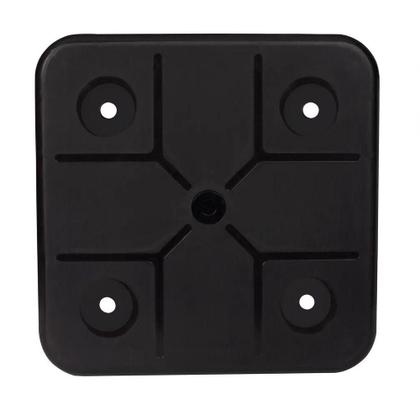 Imagem de Mesa Plastica De Apoio Com Porta Copos Preta - Mor