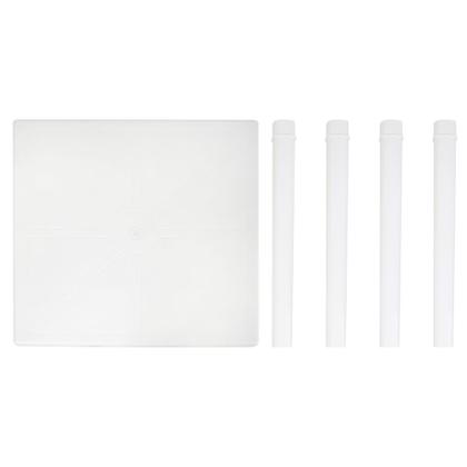 Imagem de Mesa Plástica Quadrada Desmontável Mor