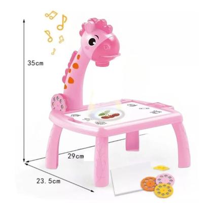 Imagem de Mesa Projetor Com Música Rosa 000876