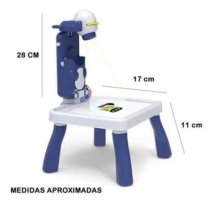 Imagem de Mesa Projetora Infantil De Desenho Brinquedo Criativo 4 Em 1