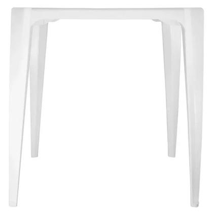 Imagem de Mesa Quadrada de Plástico Suporta até 30kg Mor