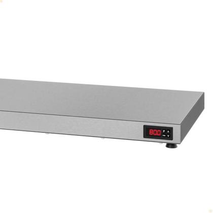 Imagem de Mesa Quente Pista Aquecida Aço Inox Metalcubas Temperatura Regulável 120x45cm PAM 1300 220V