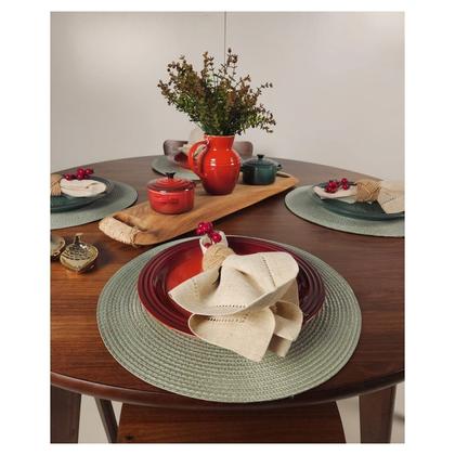 Imagem de Mesa Redonda de Madeira 1,20m Ø  Coleção Scandian