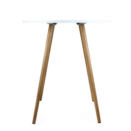 Imagem de Mesa Redonda Eiffel Com 70cm De Mdf Resistente