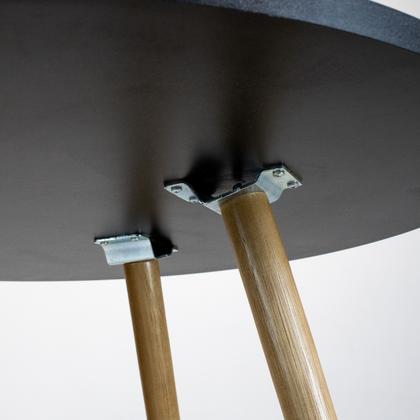 Imagem de Mesa Redonda Eiffel Com 70cm De Mdf Resistente