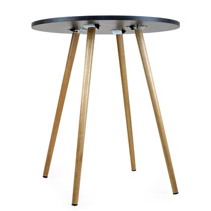 Imagem de Mesa Redonda Eiffel Com 70cm De Mdf Resistente