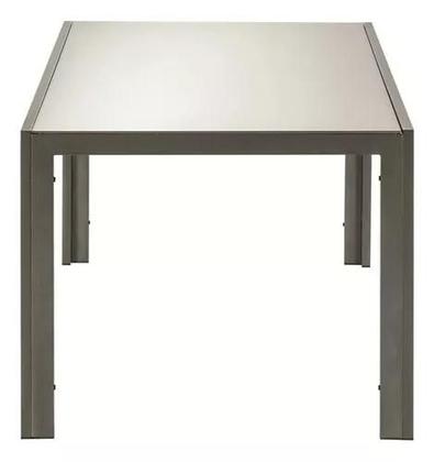Imagem de Mesa Retangular Alumínio Para Jardim - 75x90x160cm 6 Lugares