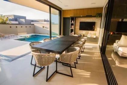 Imagem de Mesa Retangular Alumínio Ripado 3,50 X 1,10