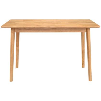 Imagem de Mesa Retangular De Madeira 120Cm Resistente Luxo 4 Lugares