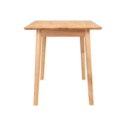 Imagem de Mesa Retangular De Madeira 120Cm Resistente Luxo 4 Lugares