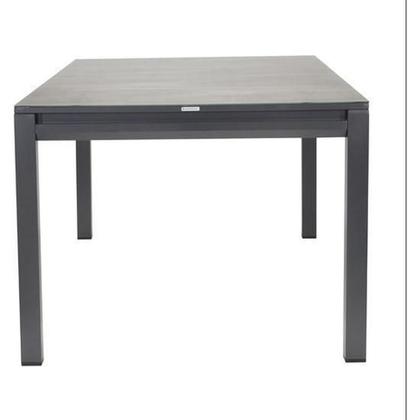 Imagem de Mesa Retangular Extensivel Jardim 180-240Cm Aluminio Cinza