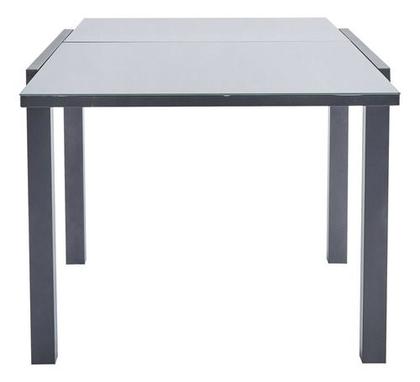 Imagem de Mesa Retangular Extensivel Jardim 90-160cm Aluminio - Cinza