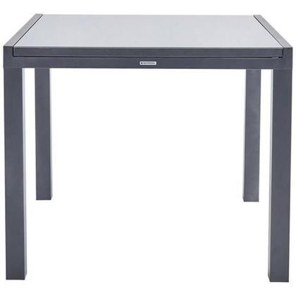 Imagem de Mesa Retangular Extensivel Jardim 90-160Cm Aluminio - Cinza