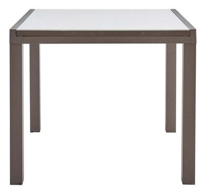 Imagem de Mesa Retangular Extensivel Jardim 90-160cm Aluminio - Marrom