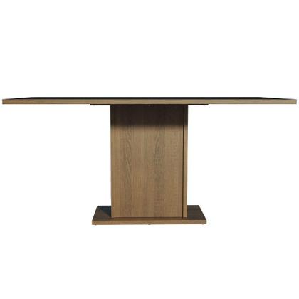 Imagem de Mesa Retangular Rustic/Preto Tampo de Madeira Madesa 5275