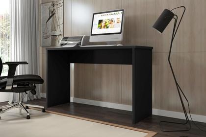Imagem de Mesa Ronda Preto TX 127cm Escritório Home Office Estrutura MDP 25mm