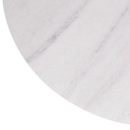 Imagem de Mesa Saarinen Redonda Espírito Santo 100cm - Base Branca