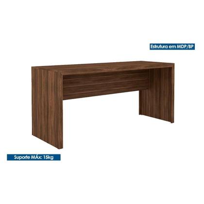 Imagem de Mesa Secretária Escritório ME4109 Branco - Tecno Mobili