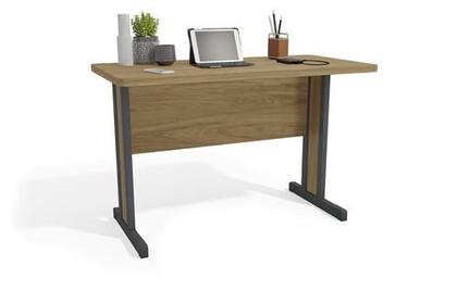 Imagem de Mesa Secretária Industrial Escritório Office Escrivaninha Design Moderno Funcional Resistente Versátil