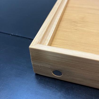 Imagem de Mesa Servir Café Da Manhã Na Cama - Bandeja em Bambu