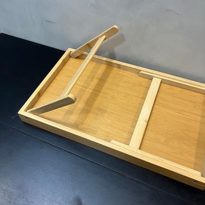 Imagem de Mesa Servir Café Da Manhã Na Cama - Bandeja em Bambu