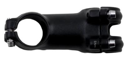 Imagem de Mesa Suporte Guidão Kalloy Uno Preta 31.8mm 7º AS007N Leve