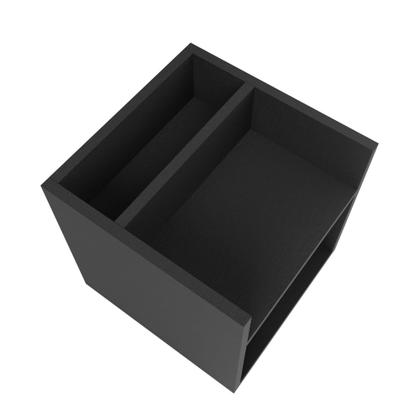 Imagem de Mesa suspensa de cabeceira mdf com suporte superior e nicho 30x30cm
