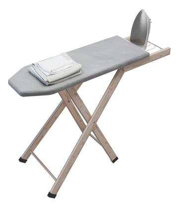 Imagem de Mesa Tabua Passar Roupa Extra Forte Termico Com Porta Ferro