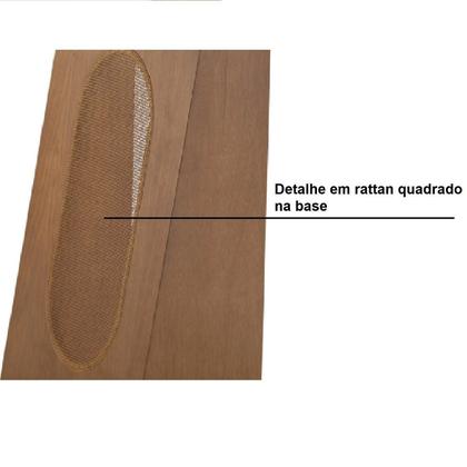 Imagem de Mesa Tampo Mdf e Vidro 100x200cm Celine