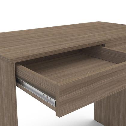 Imagem de Mesa Tijuca para Escritório e Notebook com 2 Gavetas - Castanho