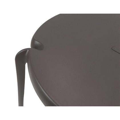 Imagem de Mesa Tramontina Clarice Em Polipropileno E Fibra De Vidro Marrom Tramontina