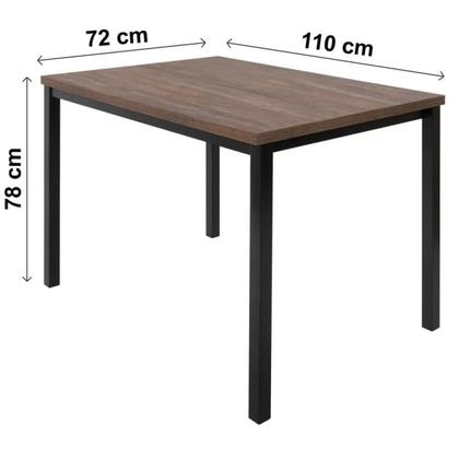 Imagem de Mesa Tubo 110x72cm Tampo MDP BP Mega