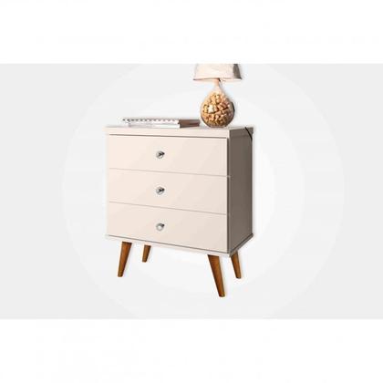 Imagem de Mesas de Cabeceira 3 Gavetas Status