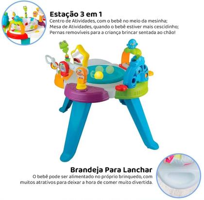 Imagem de Mesinha centro de atividades do bebe 2 em 1 - winfun