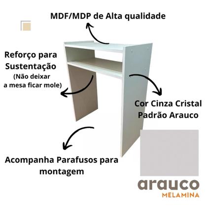 Imagem de Mesinha Computador Multiuso Quarto Sala Escritorio Café