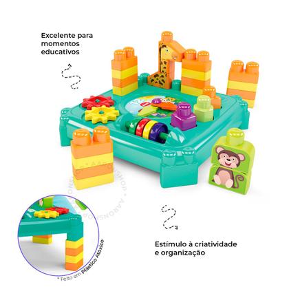 Imagem de Mesinha da Hora Brinquedo Infantil Versátil e Divertido