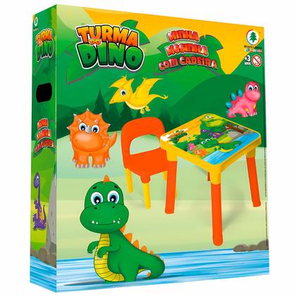 Imagem de Mesinha De Atividades Dinossauro Com Cadeira Didática Para Meninos - Monte Líbano