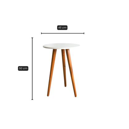 Imagem de Mesinha Decorativa Retro Para Centro Canto De Sofa Sala