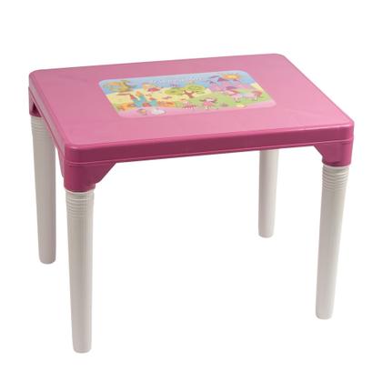 Imagem de Mesinha infantil para atividades com 2 cadeiras mesa infantil para atividade