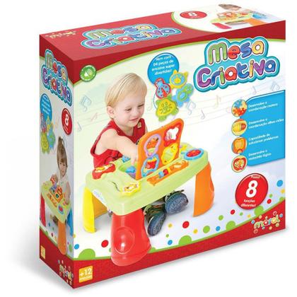 Imagem de Mesinha Infantil Pedagógica Mesa Criativa Unissex - Maral
