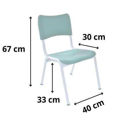 Imagem de Mesinha Infantil Tampo Mdf MDP Branco C 4 Cadeiras Coloridas