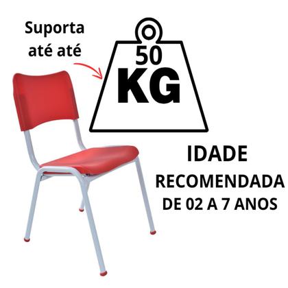 Imagem de Mesinha Infantil Tampo Mdf MDP Branco C 4 Cadeiras Coloridas