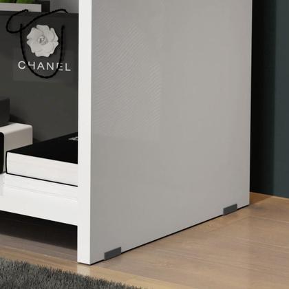 Imagem de Mesinha Lateral Cama Nicho Decoração Mesa Cabeceira Prateleira Suspensa Organizadora Quarto - RPM Móveis