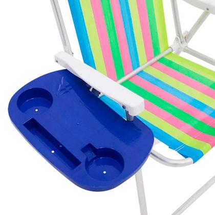 Imagem de Mesinha Lateral Portátil Para Cadeiras de Praia 70770002 BEL