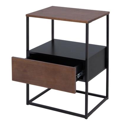 Imagem de Mesinha Lucy 1 Gaveta Cabeceira Apoio Lateral Cama Sofa