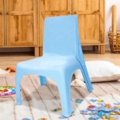 Imagem de Mesinha Pequena Infantil Rosa+Cadeira Poltrona Educativa Rosa e Azul