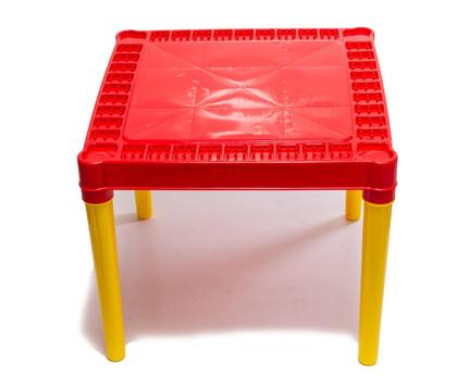 Imagem de Mesinha Resistente De Plástico Para Crianças Com Cadeiras